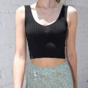 Brandy Melville knit ribbed Rina tank